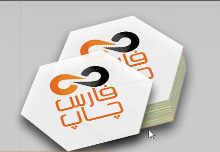 راهنمای طراحی کارت ویزیت هشت ضلعی 1 آموزش طراحی کارت ویزیت هشتضلعی