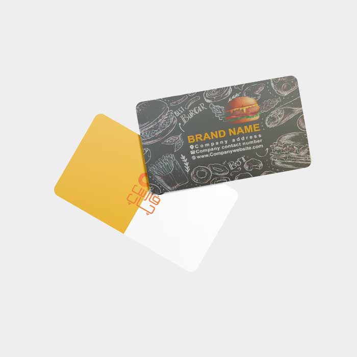 کارت ویزیت سلفون مات دورو دورگزد