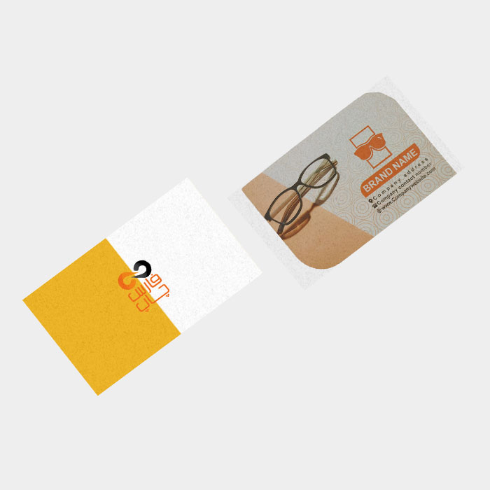 کارت ویزیت سلفون مات دورو طرح موج