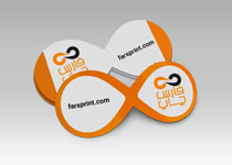 چاپ کارت ویزیت با قالب آماده