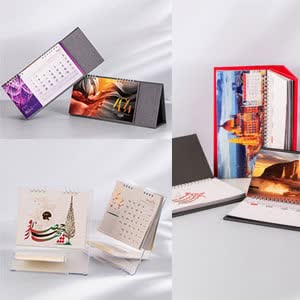 پک نمونه تقویم رومیزی