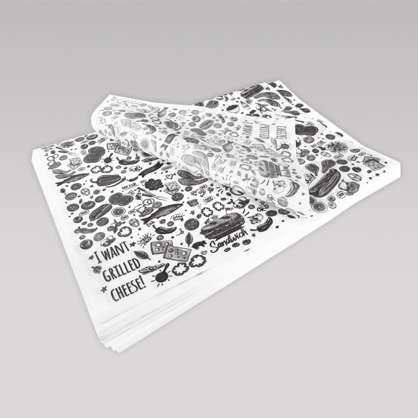 سفارش چاپ کف سینی و زیر بشقابی + راهنمای طراحی 3 کاغذ مومی